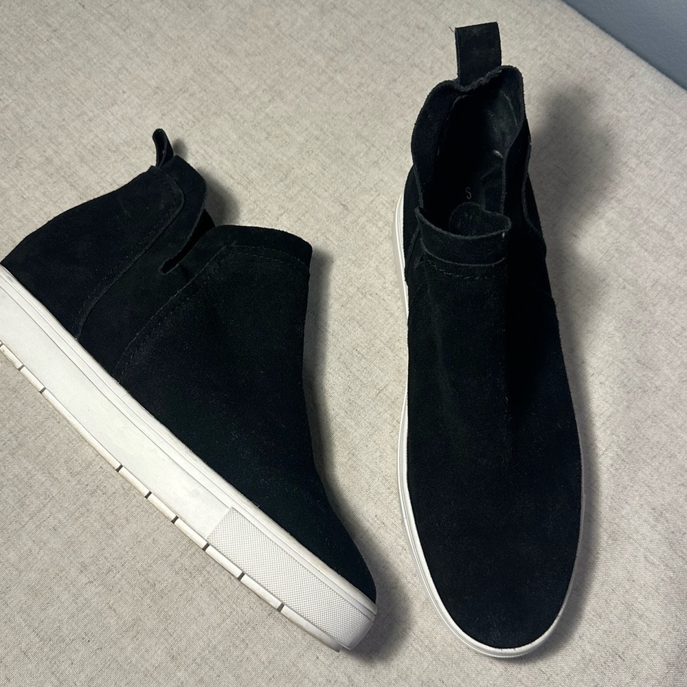 Steve Madden Barker Suede Wedge Sneaker Size 8